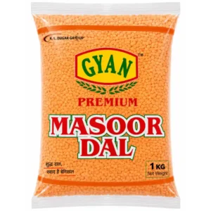 Gyan Premium Masoor Dal, 1 kg