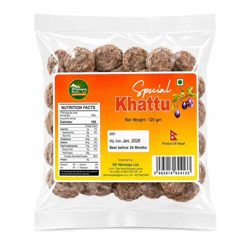 Himalayan Foods Sourish Khattu, 120 g
