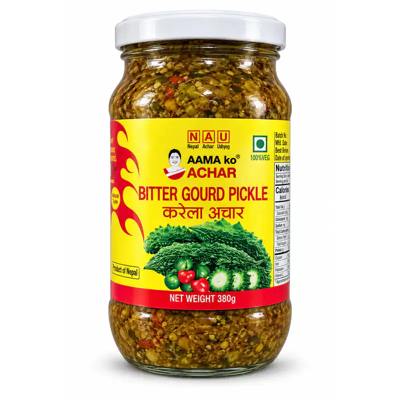 Aama Ko Achar Bitter Gourd Pickle, 380 g
