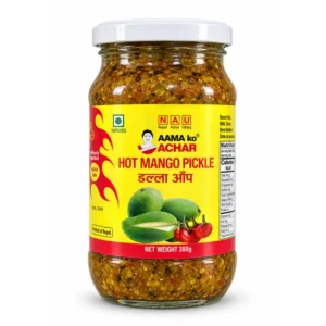 Aama Ko Achar Hot Mango Pickle, 380 g
