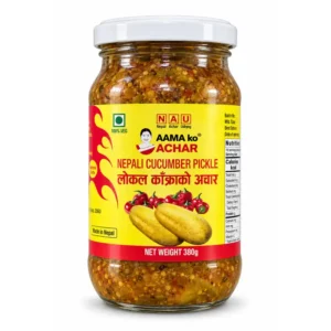 Aama Ko Achar Nepali Cucumber Pickle, 380 g