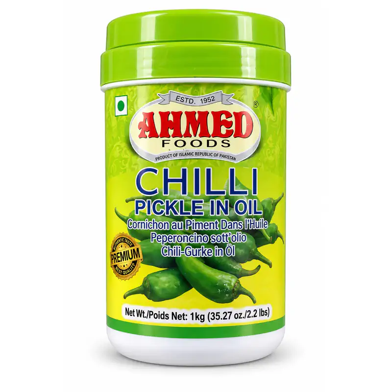 Ahmed Chilli Pickle in Oil, 1 kg