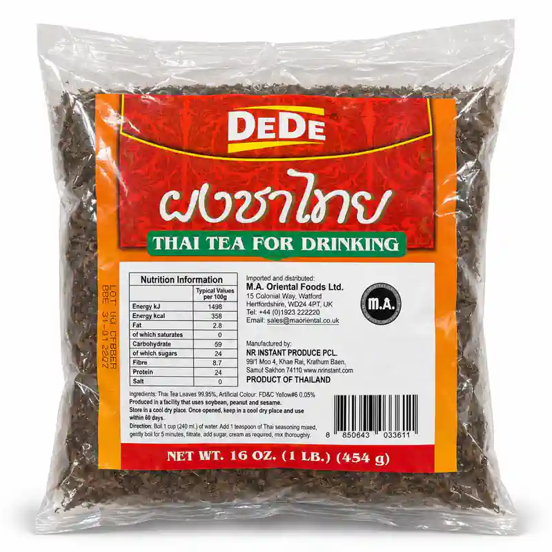 Dede Thai Tea for Drinking, 454 g