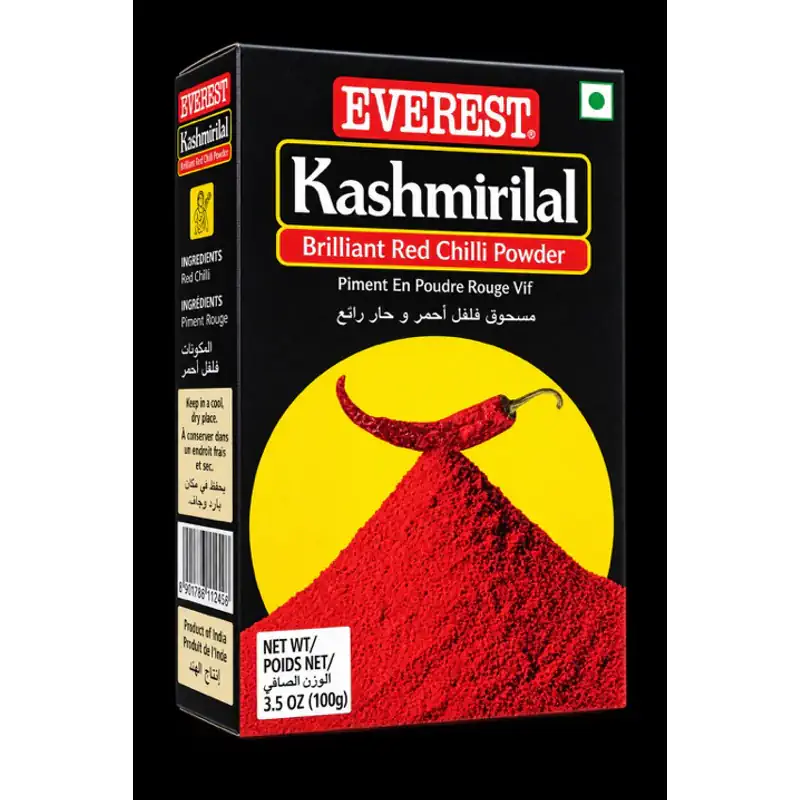 Everest Kashmirilal Brilliant Red Chilli Powder, 100 g