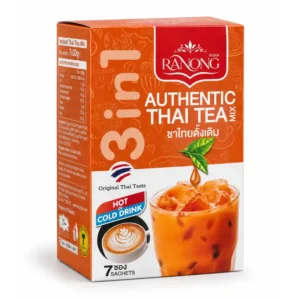 Ranong Authentic Thai Tea Mix 3 in 1, 7 Sachets, 210 g