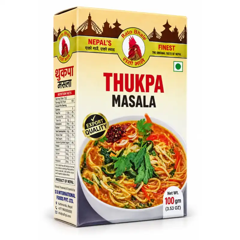 Rato Bhale Thukpa Masala, 100 g